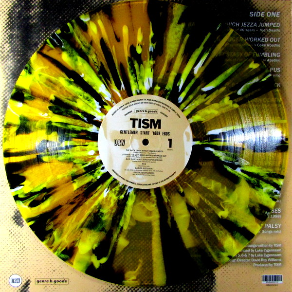 gentlemen, start your egos - splatter coloured vinyl
